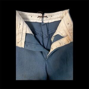 Civil War Re-enactment Uniform (blue wool trousers)